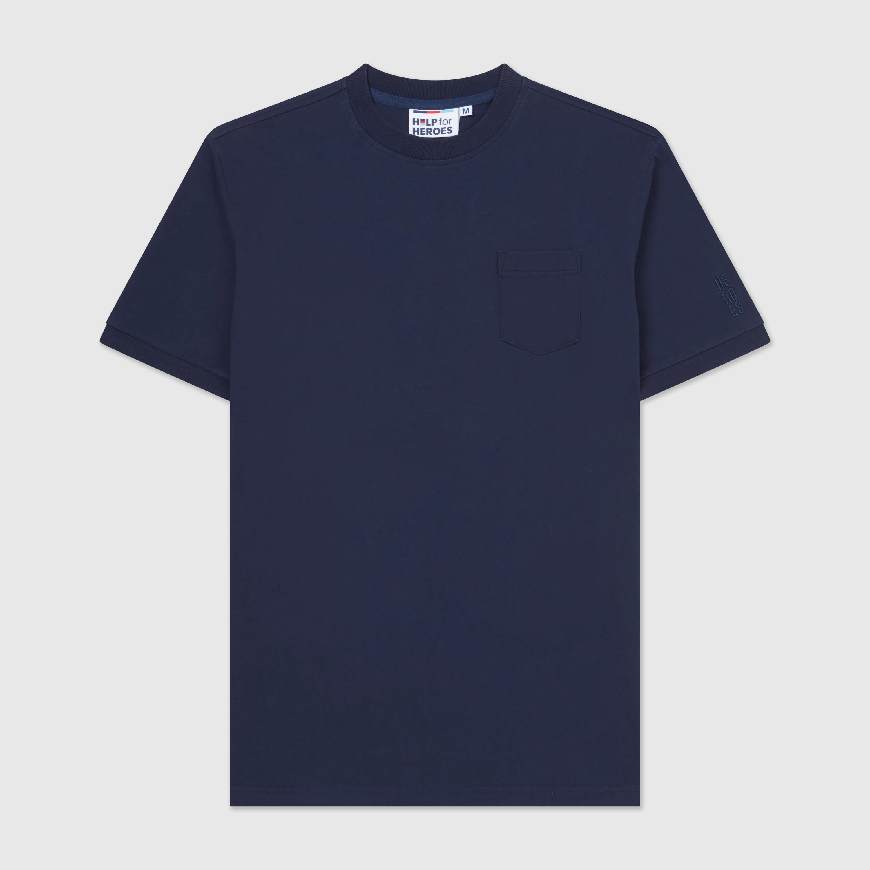 Essential Heroes T-Shirt, Washed Navy - Image 4