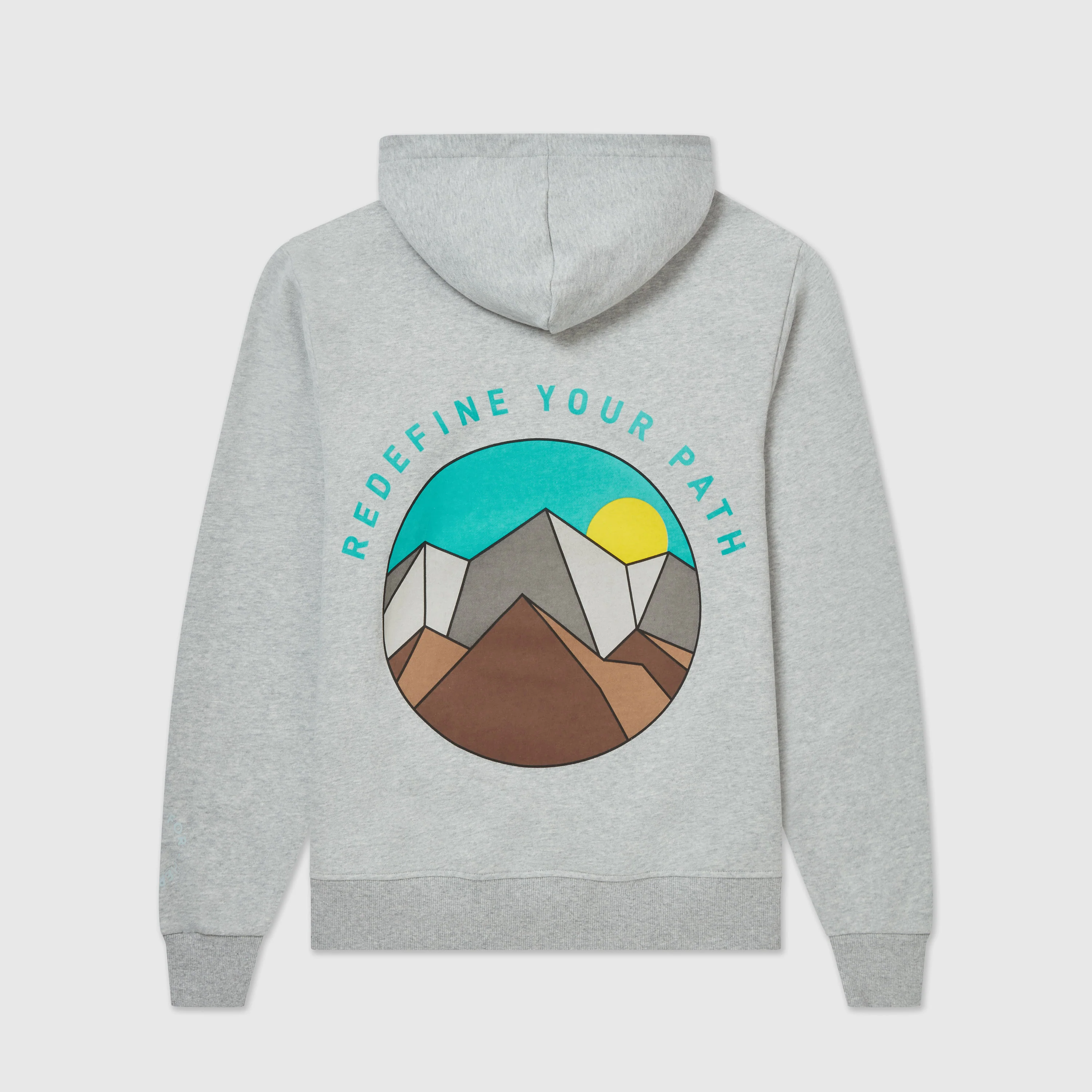 Redefine Your Path Hoodie, Grey Marl - Image 5