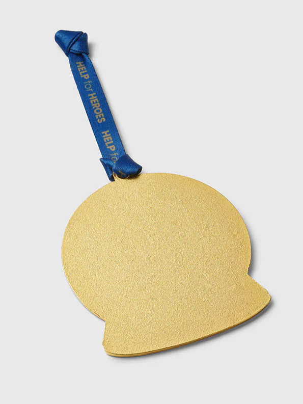 Snow Globe Enamel Christmas Tree Decoration - Image 3