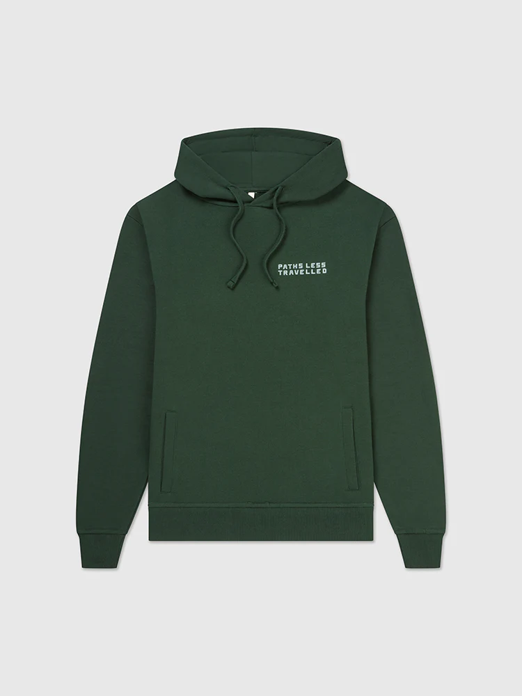 Paths Less Travelled Hoodie, Evergreen - Image 3