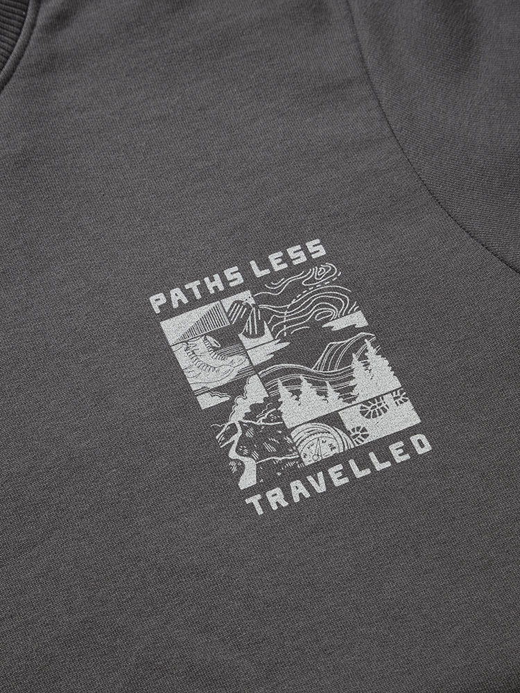 Paths Less Travelled Sweatshirt, Slate Grey - Image 4