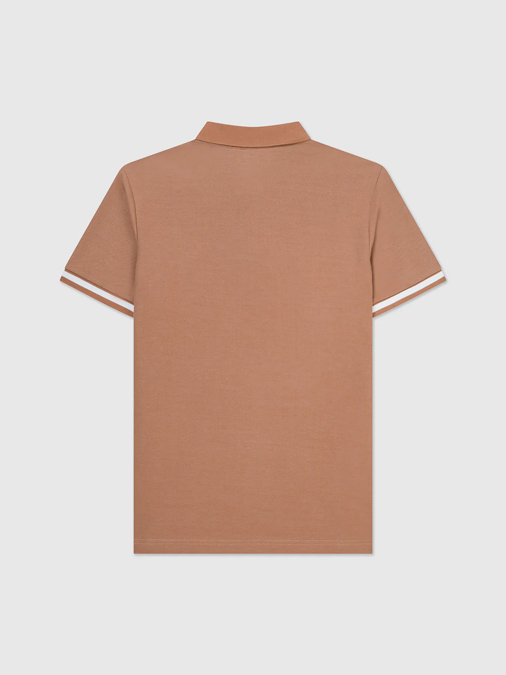 Wreath Polo Shirt, Mocha - Image 3