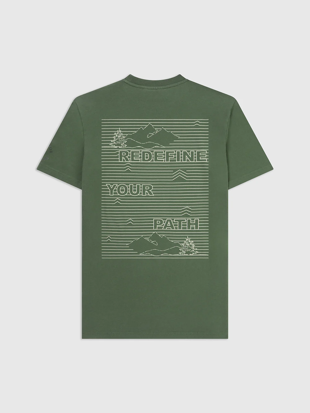 Redefine Your Path T-Shirt, Khaki Green - Image 5