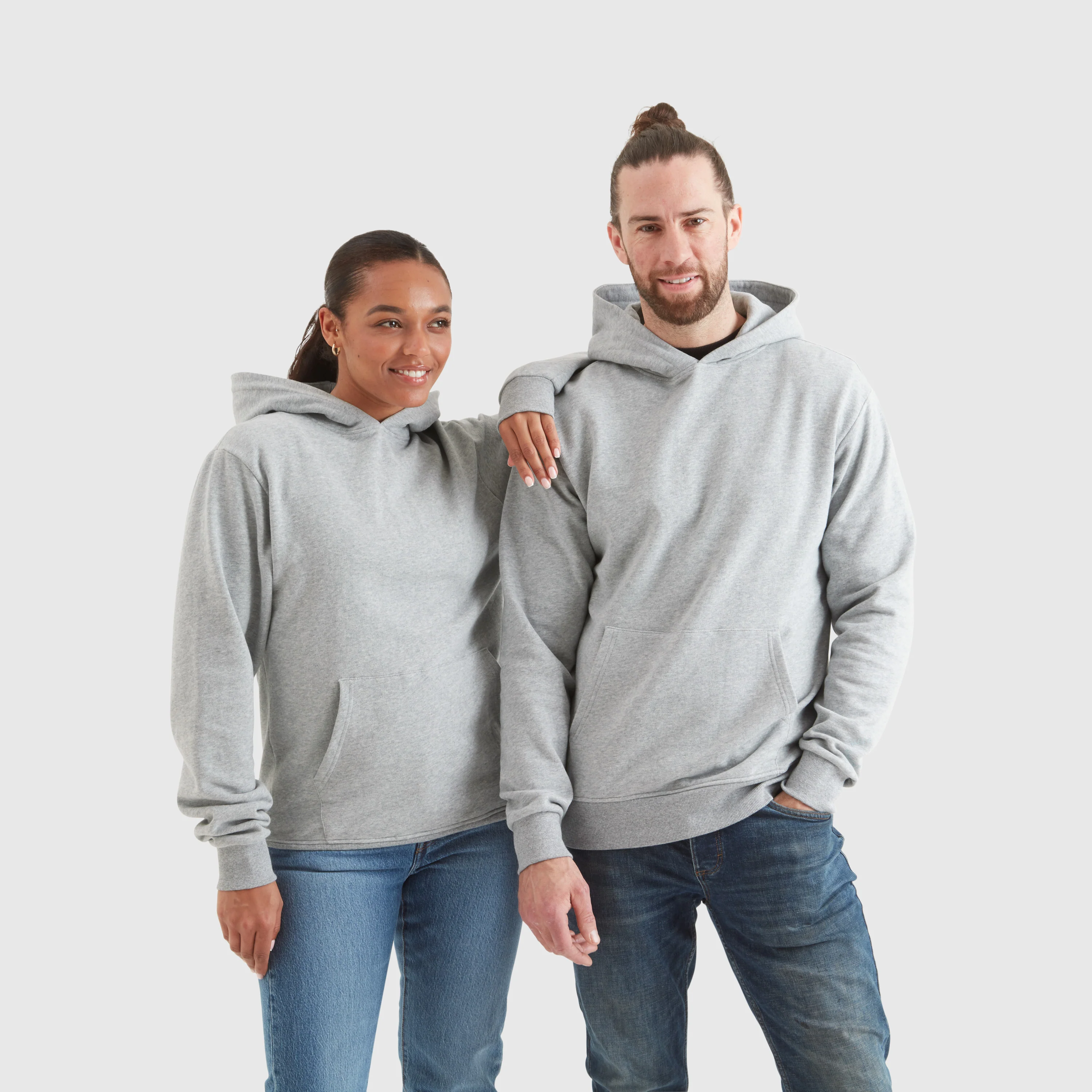 Redefine Your Path Hoodie, Grey Marl - Image 3